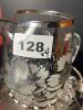 Silver Overlay Glass Tableware with Floral and Anniversary Motifs - 6