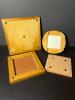 Decorative Ceramic Tile Trivets in Wooden Frames, Various Designs - 4