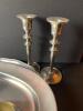Assorted Wilton-Columbia Pewter Serveware and Brass Tea Cups - 3