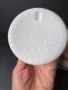 Milk Glass Apothecary Jars with Red Bands and Floral Motif - 4