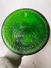 Green Glass Apothecary Jars with Stoppers - 6