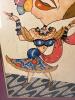 Framed Caricature Art Print of Carmen Miranda by Luiz 32" x 24" - 4