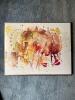 Framed Watercolor Litho Signed Vic Runnels, Western-Style