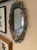 Framed Chinese Calligraphy Prints and Decorative Wall Mirror - 6
