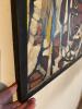 Abstract Still Life Art in Black Wooden Frame - 5