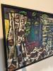 Abstract Still Life Art in Black Wooden Frame - 6