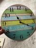Wall Clock and Bathroom Relief Plaque, C. Whittlele Olson - 4