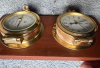 Royal Viking Sea Precision Hamburg Nautical Clock and Barometer - 2