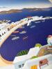 Mykonos View Poster by Thomas McKnight in Frame - 5