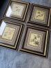 Framed Chinese-Style Silk Embroidery Panels with Birds and Flowers - 2