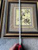 Framed Chinese-Style Silk Embroidery Panels with Birds and Flowers - 11
