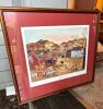 Will Moses Signed Limited Edition Print "Finishing Touches" Framed