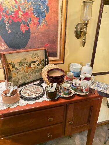 Vintage Kitchenware and Tableware Assortment
