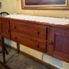 Cherry Sideboard in Shaker-Style with Drawers and Cabinets
