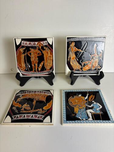 Greek Mythology Ceramic Plaques by Niarchos Hellas