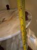 Three-Tier Marble and Wood Accent Table, Victorian-Style - 4