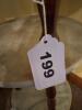 Three-Tier Marble and Wood Accent Table, Victorian-Style - 6