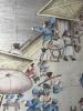 Folding Asian Painted Four-Panel Screen - 3