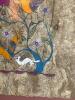 34X26" Framed Folk Art Painting on Handmade Bark Paper - 3