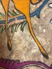 34X26" Framed Folk Art Painting on Handmade Bark Paper - 11