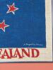 30X21" Framed New Zealand Flag Linen Tea Towel, Rangatira Souvenir - 2