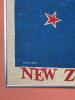 30X21" Framed New Zealand Flag Linen Tea Towel, Rangatira Souvenir - 3