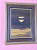 15X12" Framed Wood Marquetry Artwork, Signed - 2