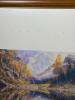 33X21" Framed Wilderness-Style Landscape Art Print - 2