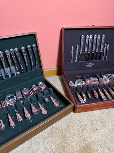 Holmes & Edwards and Walco Silverplate Flatware Sets