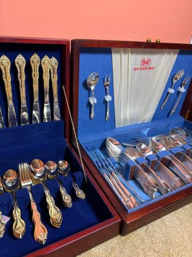 1847 Rogers Bros. First Love and International Silver Flatware Sets