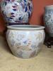 Three Large Porcelain Planters - 5