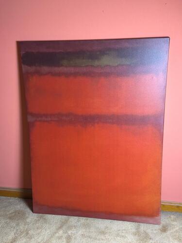 Abstract Color Field Painting in the Manner of Rothko