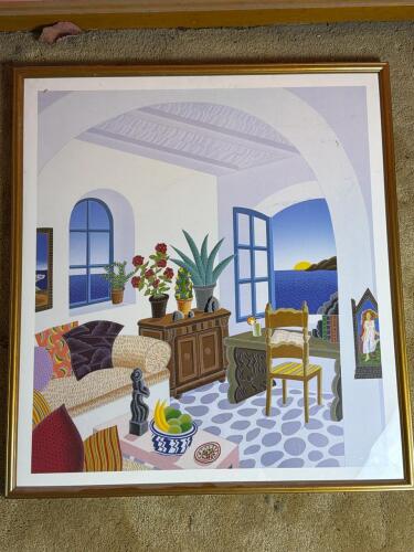 26X24" Thomas McKnight "Mykonos" Print