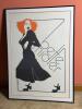 30X21" Framed Bette Midler Poster by Amsel