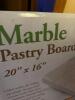 Marble Pastry Board 20" x 16" - 2