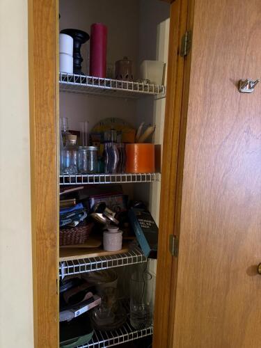 Closet Lot: Glassware, Candles, Decor