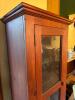 Wood Display Cabinet With Glass Door - 2