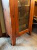 Wood Display Cabinet With Glass Door - 3