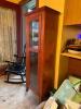Wood Display Cabinet With Glass Door - 4