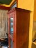 Wood Display Cabinet With Glass Door - 5