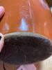 Large Terracotta-Style Table Lamp, Bulbous Base - 4