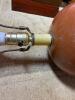 Large Terracotta-Style Table Lamp, Bulbous Base - 5