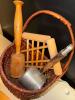 Villeroy & Boch Manoir Porcelain Cheese Boards and Wooden Serving Utensils - 2