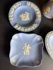 Wedgwood Jasperware Trinket Dishes, Bell, Jug, and Vase Collection - 4