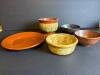 Assorted Ovenproof Stoneware Bowls and Plates - 4