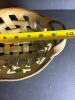 Handmade Stoneware Lattice-Style Basket with Handles - 4
