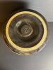 Stoneware Crock with Lid, Brown and Tan, Crown Mark - 4
