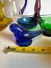 Assorted Hand Blown Art Glass Pitchers, Bowls, and Figurals - 2