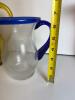 Assorted Hand Blown Art Glass Pitchers, Bowls, and Figurals - 8