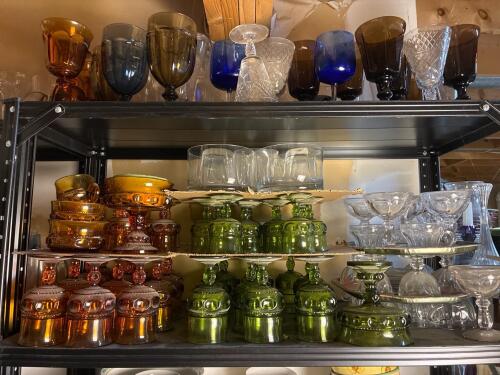 Goblets and Assorted Glassware